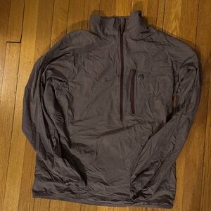 Mountain Hardwear Men's Dark Brown Lightweight Jacket